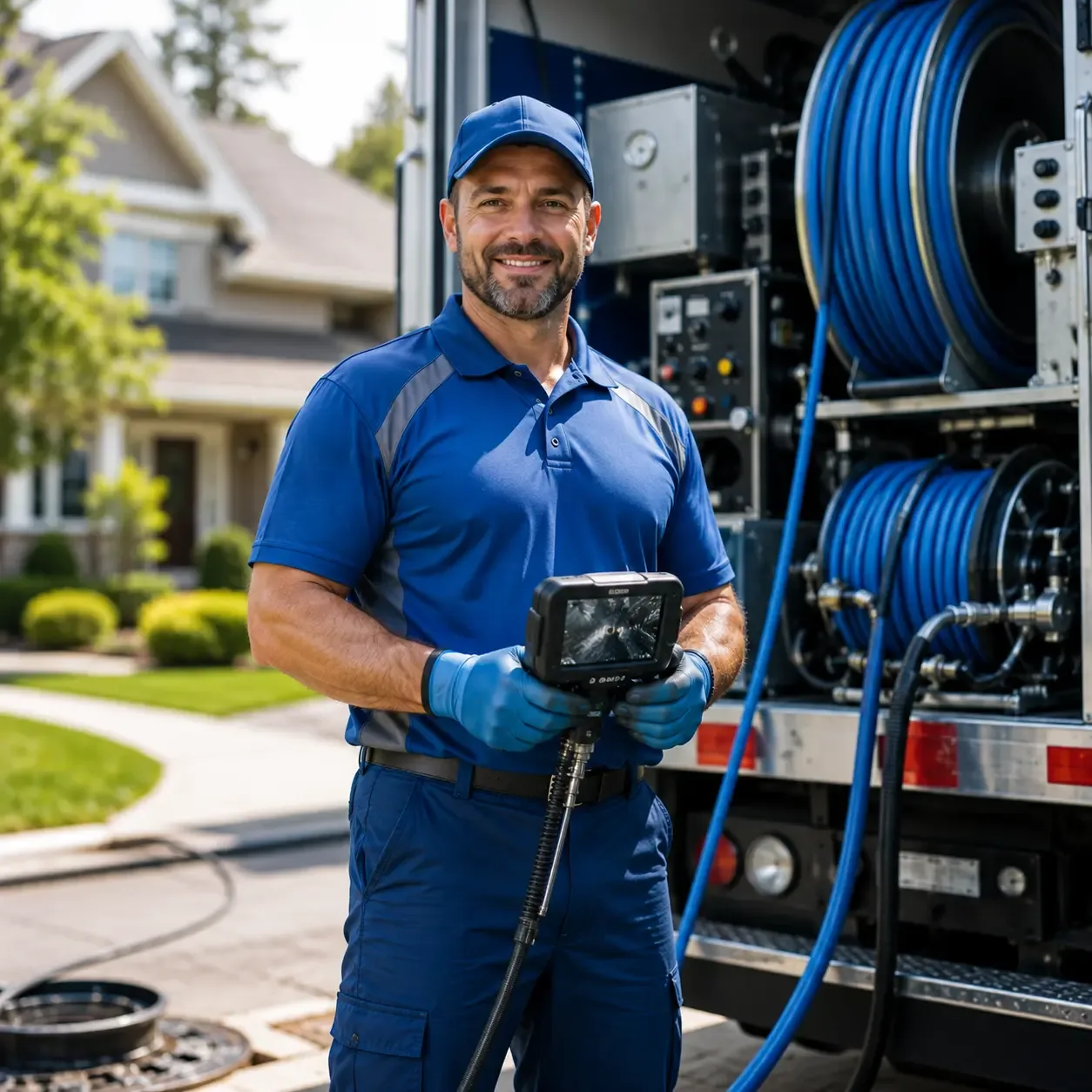 Local outdoor drain cleaning specialists in Norwich, CT